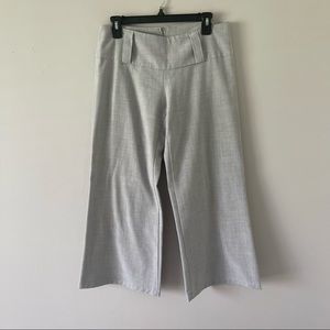 Body central flared Capri pants